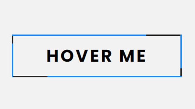 Button Border Effect on Hover
