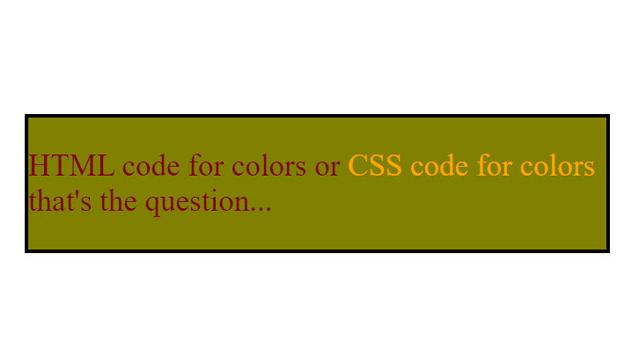 Color using Inline Styles