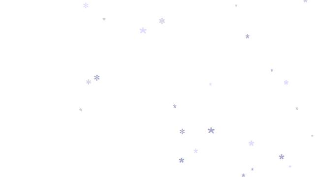 Snow effect on the page